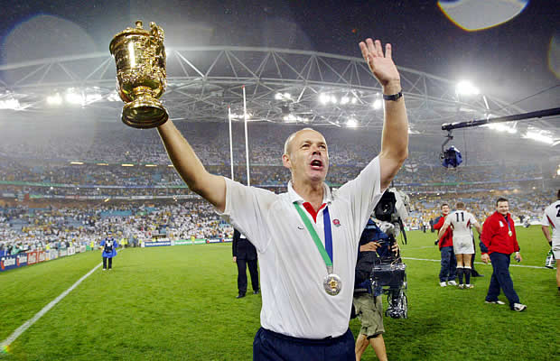 Clive Woodward is the only England Rugby coach to have won a world cup