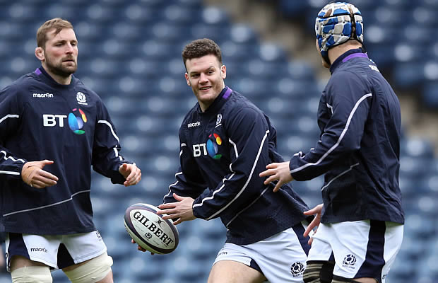 Duncan Taylor starts for Scotland this week