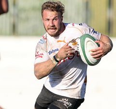 Fred Zeilinga in action for the Free State Cheetahs in the Currie Cup