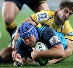 James Parsons scored a try for the Blues against the Brumbies