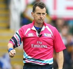 Nigel Owens will break the record for the number of tests refereed