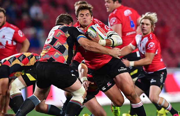 Rohan Janse van Rensburg scored two tries for the Lions