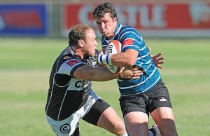 Ruhan Nel of Griquas on attack