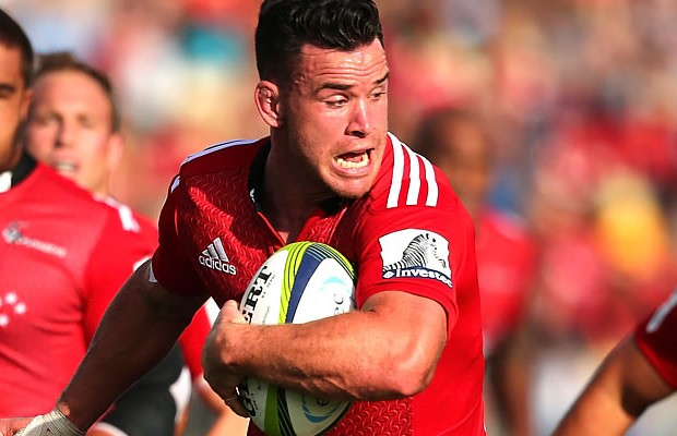 Ryan Crotty scored a hat trick of tries for the Crusaders