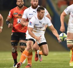 Shaun Venter scored a try for the Cheetahs