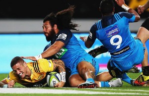 TJ Perenara scored two tries for the Hurricanes