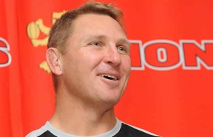 Lions head coach Johan Ackermann