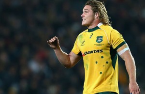 Michael Hooper has been banned for one week for his shoulder charge on Mike Brown