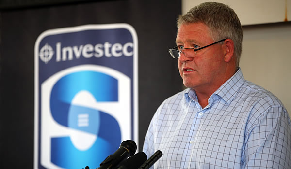 New Zealand Rugby chief executive Steve Tew