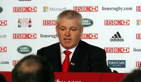 Warren Gatland is the favourite to lead the Lions