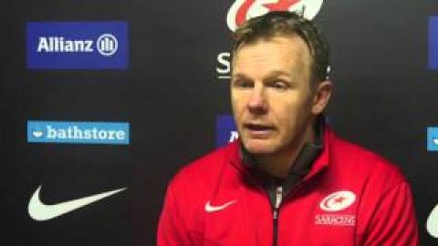 McCall reacts to Saracens loss to Wasps | Rugby Video HIghlights