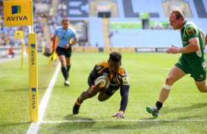 Christian Wade scores try for Wasps