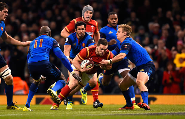 George North scored a try for Wales