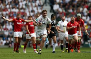 Jack Clifford scored an individual try for England