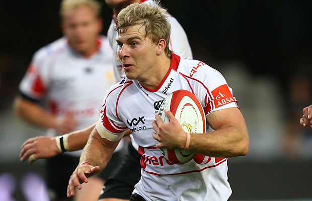 Jaco van der Walt looks to attack for the Lions