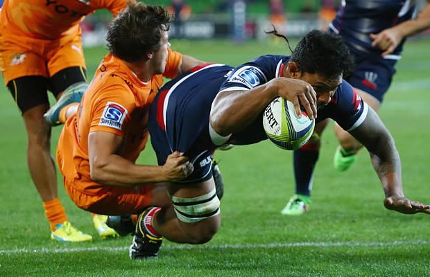 Lopeti Timani scored the opening try for the Rebels