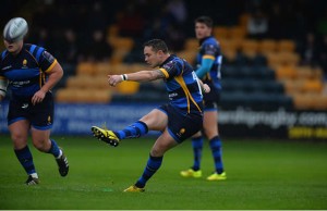 Ryan Lamb kicked 14 points for Worcester