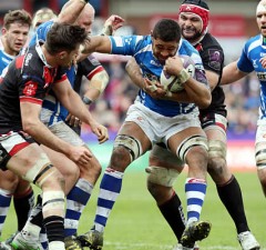 Taulupe Faletau (Newport Gwent Dragons) was named European Rugby Challenge Cup man of the match.