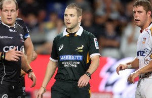 Angus Gardner will referee in the Rugby Championship