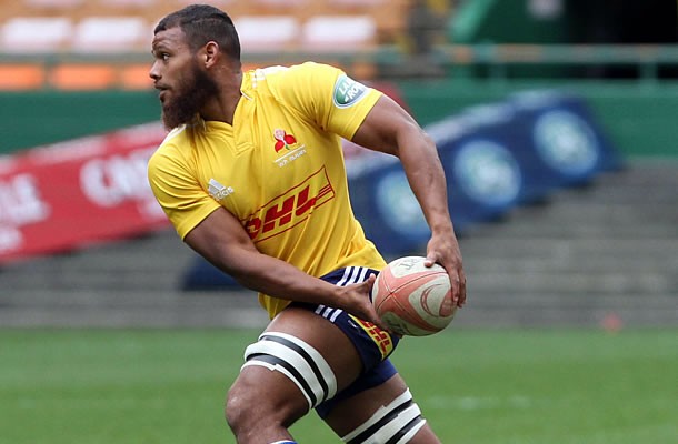 Nizaam Carr in training for the Stormers