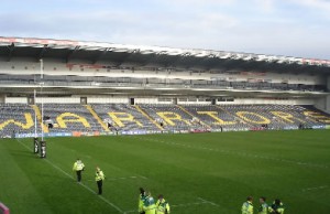 Worcester Warriors host Gloucester Rugby at Sixways Stadium